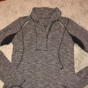 A lululemon quarter zip.